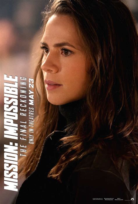 Hayley Atwell a Mission Impossible forgatásán terhesen