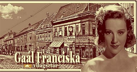 Gaál Franciska portréja
