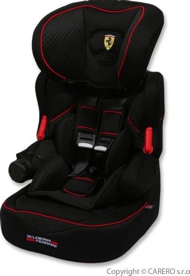 Ferrari Beline SP Luxe autósülés biztonsági funkciói