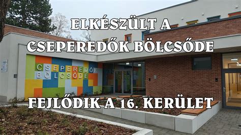 Bölcsőde bejárat a 16. kerületben