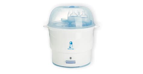 Különböző típusú cumisüveg sterilizálók