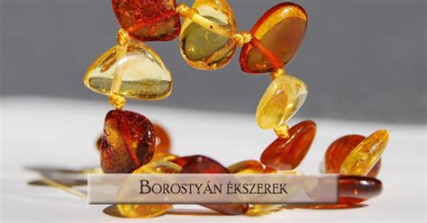 borostyán ékszerek bemutatása