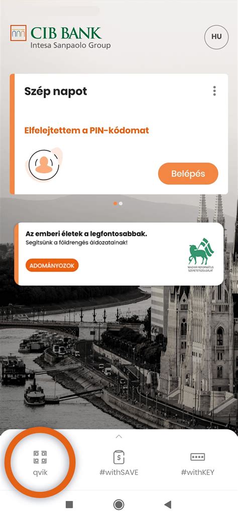 CIB Bank mobilalkalmazás képernyőképe