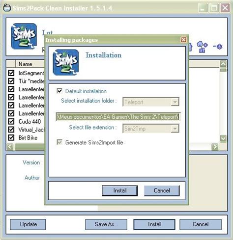 Sims2Pack Installer ikonja