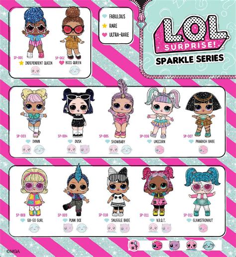 L.O.L. Surprise! Sparkle kollekciójának csillogó babái