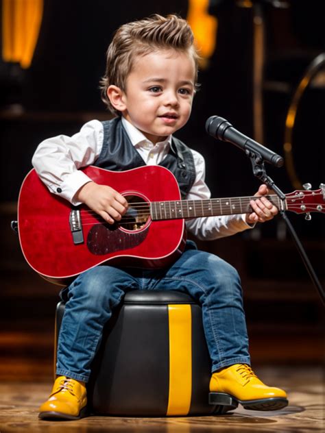 Miguel gitározik