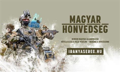 Magyar Honvédség toborzó kampány plakát