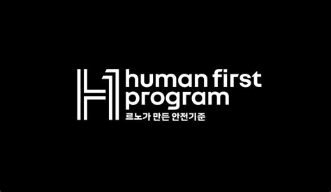 Human First program logója és tesztelési fázisok