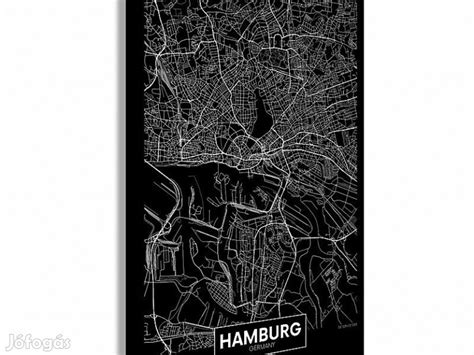 Hamburg tömegközlekedési hálózatának térképe