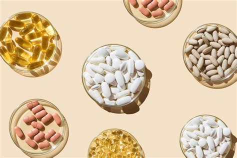 Vitaminok és étrend-kiegészítők tabletták formájában