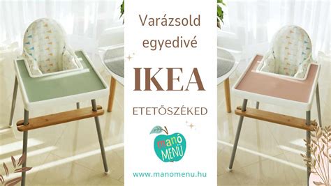 Antilop etetőszék méretek és anyagok