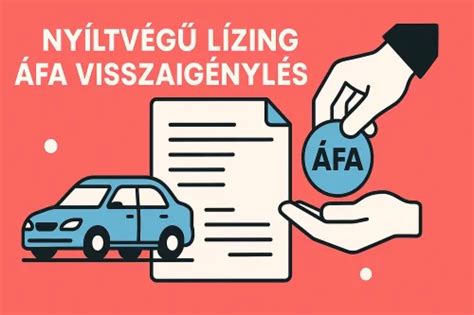 ÁFA visszaigénylés tehergépjármű lízing esetén