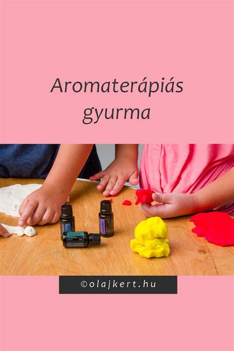 Aromaterápiás készítmények és termékek gyerekeknek