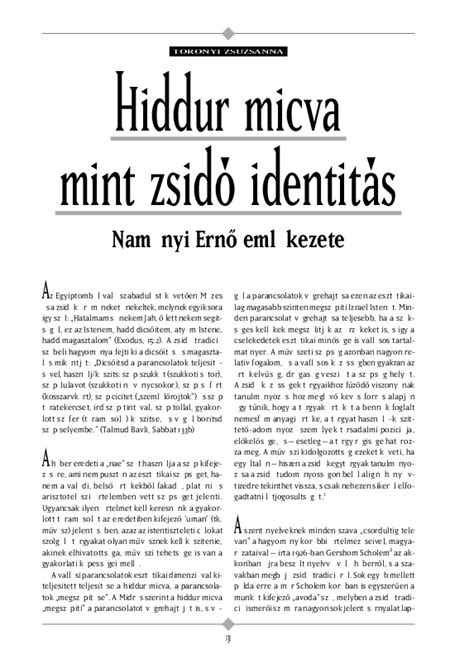 Hiddur Micva illusztráció