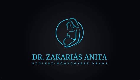 Dr. nőgyógyász orvos logója