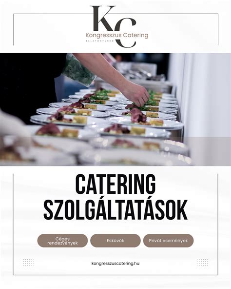 Catering szolgáltatások oktatóterem bérlésekor