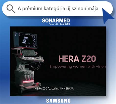 Samsung Hera W10 ultrahang készülék