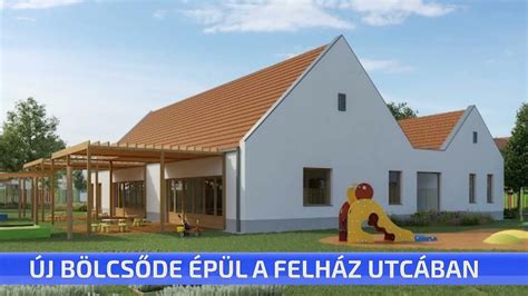 Új bölcsőde látványterve Harkán