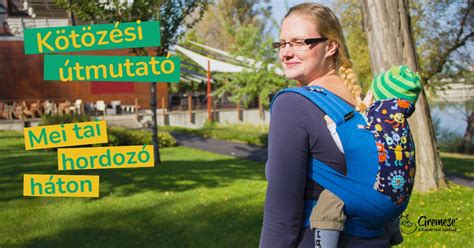 Mei Tai háton hordozás illusztráció