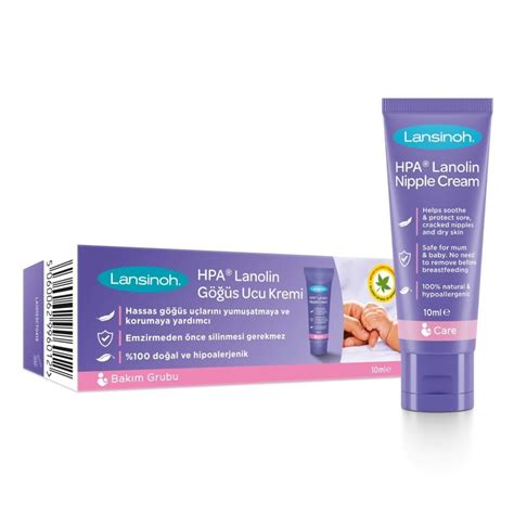A lanolin alkalmazásának lépései a mellbimbón