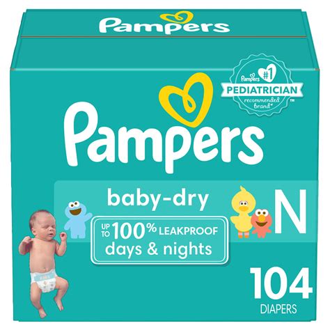 Pampers mérettáblázat
