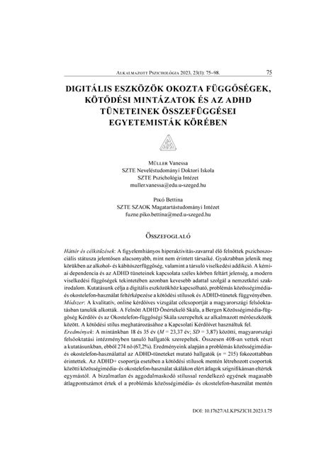 Kötődési mintázatok illusztrációja