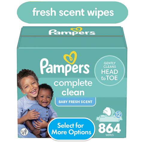Pampers Baby Fresh törlőkendő csomagolás