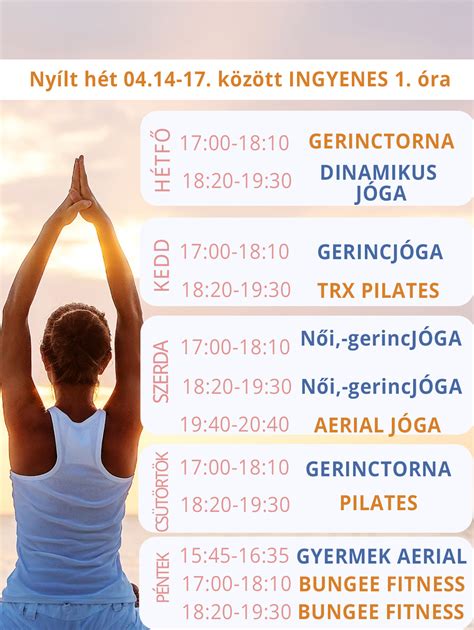 Jóga óra felépítése, kismama jóga gyakorlatok