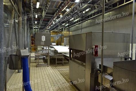 Ipari élelmiszeripari sterilizáló berendezés működés közben