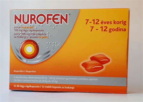 Nurofen és generikus Ibuprofen csomagolások
