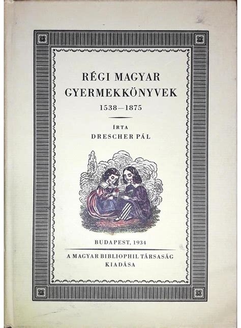 Régi magyar gyermekkönyv illusztráció