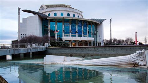 A Magyar Színház épülete Budapesten