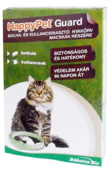 Macska bolha- és kullancsfertőzés prevenciós naptára