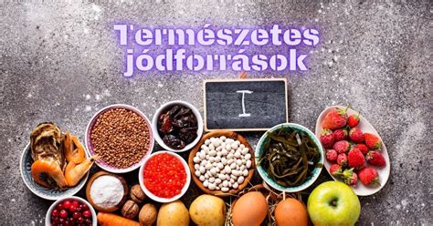 jódforrások táplálkozásban