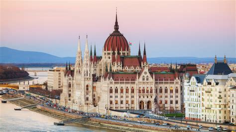 A Parlament épülete Budapesten