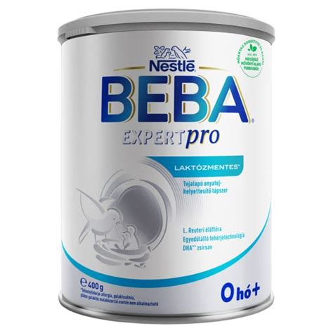 A BEBA ExpertPro Laktózmentes tápszer csomagolása