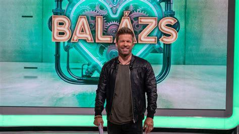 Sebestyén Balázs a Balázs Show műsorvezetőjeként