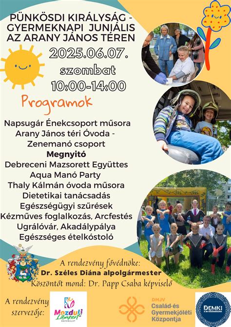 Gyermeknapi rendezvény az Aradi bölcsődében