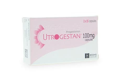 Utrogestan 100 mg kapszula csomagolása