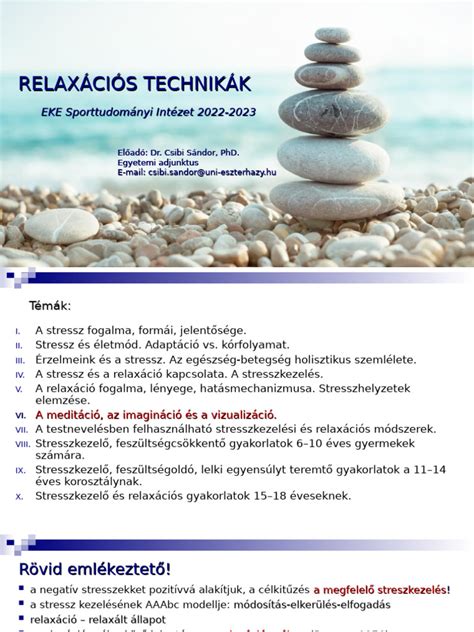 A relaxáció és a stresszkezelés fontossága a termékenységi folyamatokban