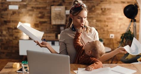 Egyensúly a munka és a magánélet között, kismama home office-ban