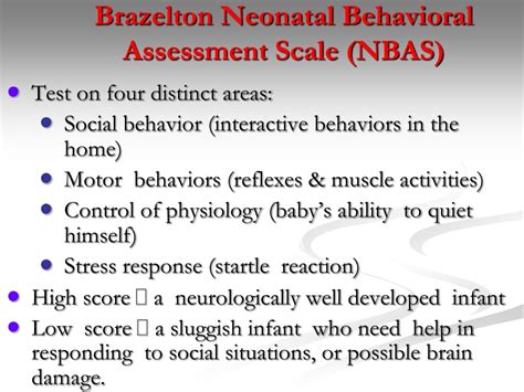 A Brazelton-skála teszteszközei