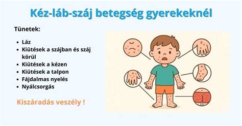 Csecsemő lázas tüneteit bemutató infografika