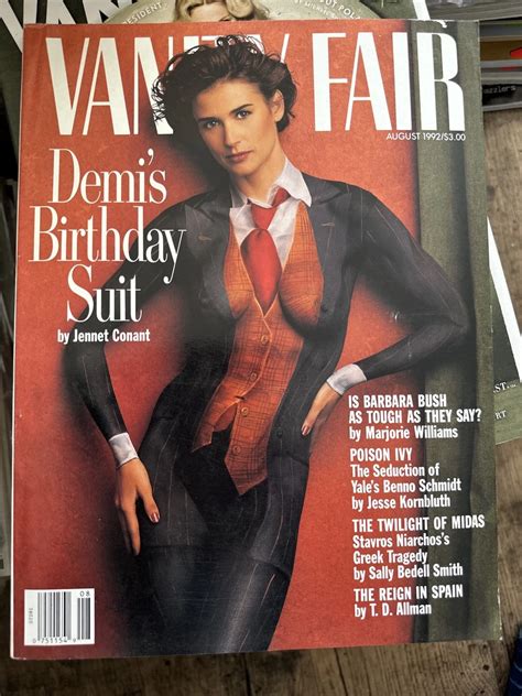 Demi Moore várandósan a Vanity Fair címlapján