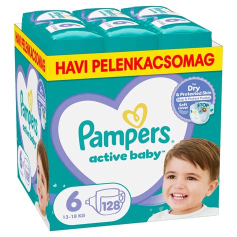 Pampers Active Baby pelenka felhasználói visszajelzések grafikonon