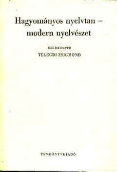 Hagyományos nyelvtan könyv