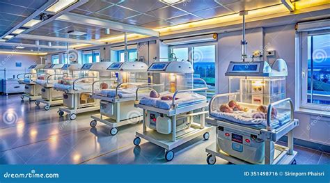 NICU egység modern felszereléssel