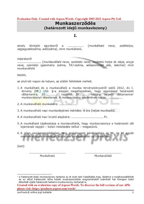 Munkaszerződés gépjárművezetőknek és a munkaidő-nyilvántartás