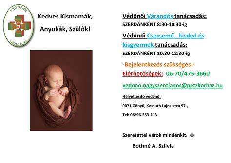 Védőnői tanácsadás illusztráció