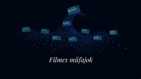 Különböző filmes műfajok illusztrációja